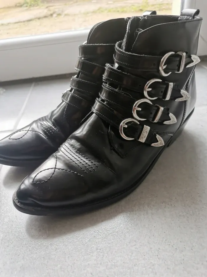 Bottines style santiag - photo numéro 2
