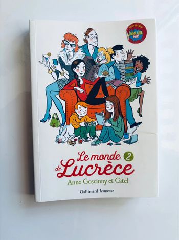 Livre roman Le monde de Lucrèce Tome 2