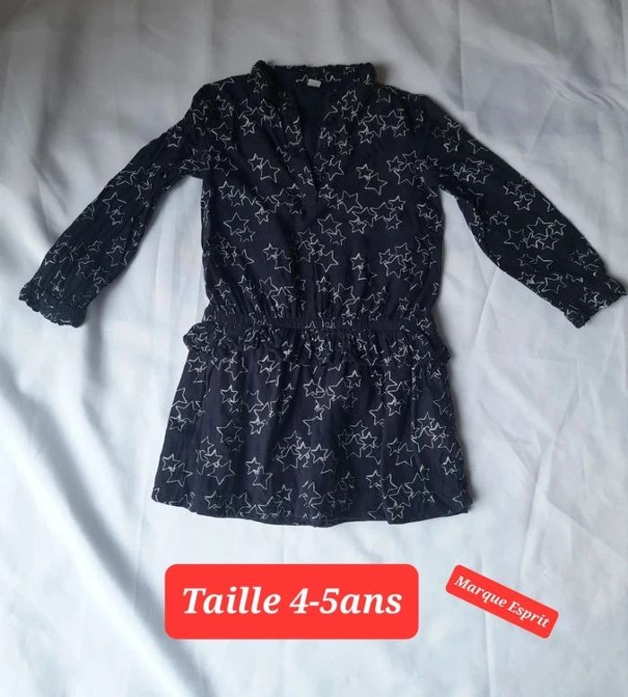 Robe manches longues marque esprit taille 4-5ans