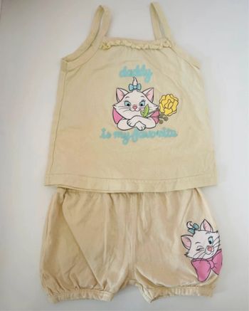 Ensemble fille 12 mois 1 ans Marie Disney