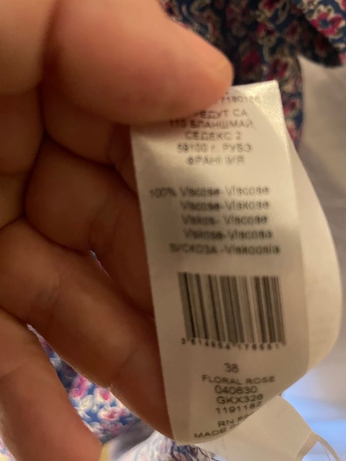 Robe fleurie la redoute taille 38 - photo numéro 6