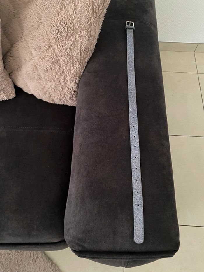Ceinture argentée  🌸 62cm - photo numéro 2