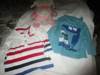 2 tee shirts orchestra 12 mois