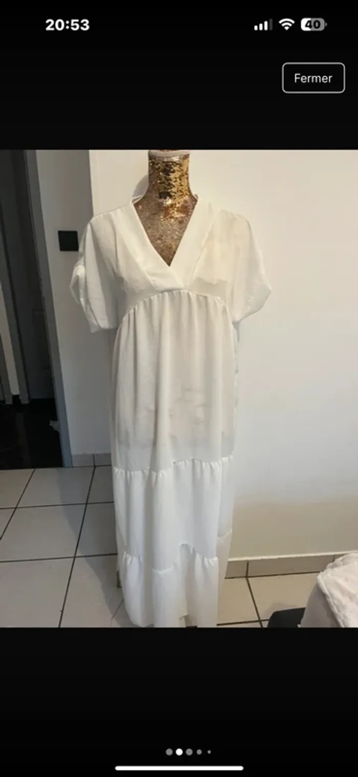 2 robes longues taille 36 et 38 - photo numéro 2