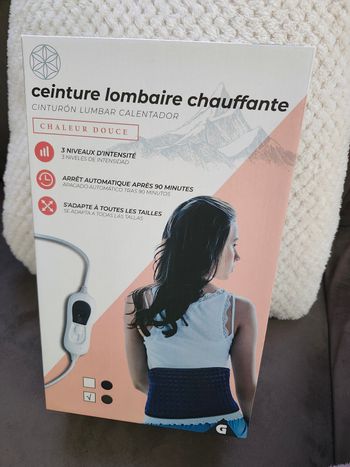 Ceinture lombaires chauffante 