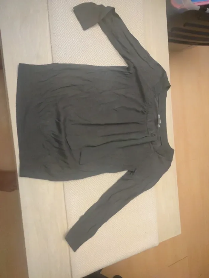 Pull très fin h&m gris 14/16 ans