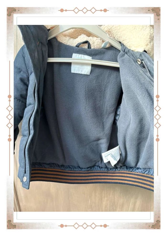 Manteau ours bleu marine obaibi 23 mois / 2 ans - photo numéro 14
