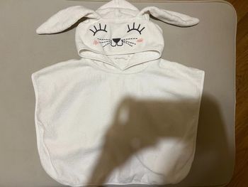 Poncho de bain lapin