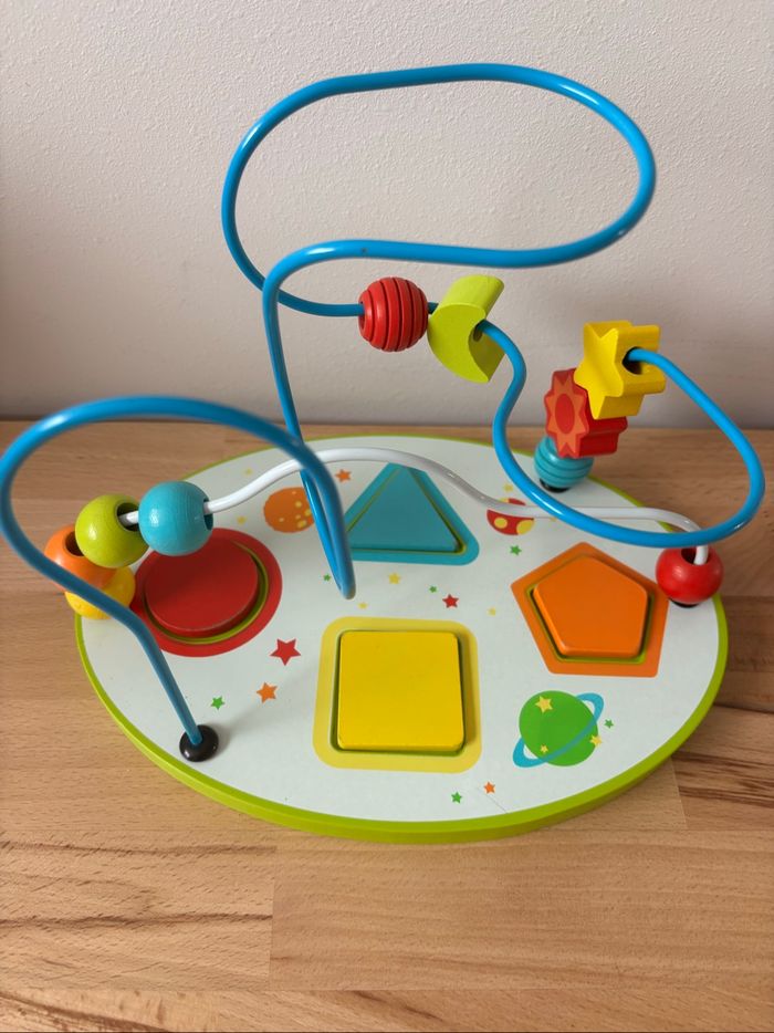 Labyrinthe jeu en bois - photo numéro 2