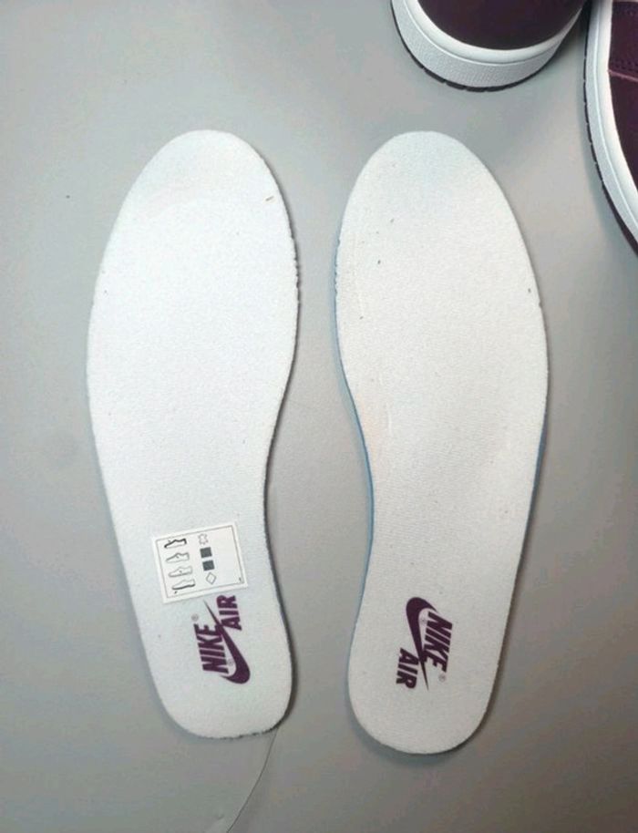 Baskets Jordan one mid blanches et bordeaux pointure 42 neuves avec boîte - photo numéro 13