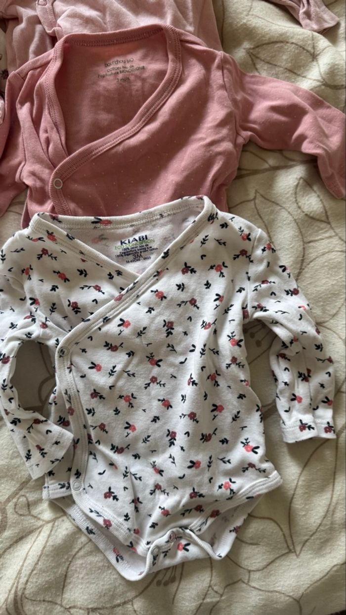 Body fille 3 mois (bodies) lot - photo numéro 4