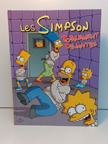 Livre Bande dessinée les Simpson Totalement déjantés