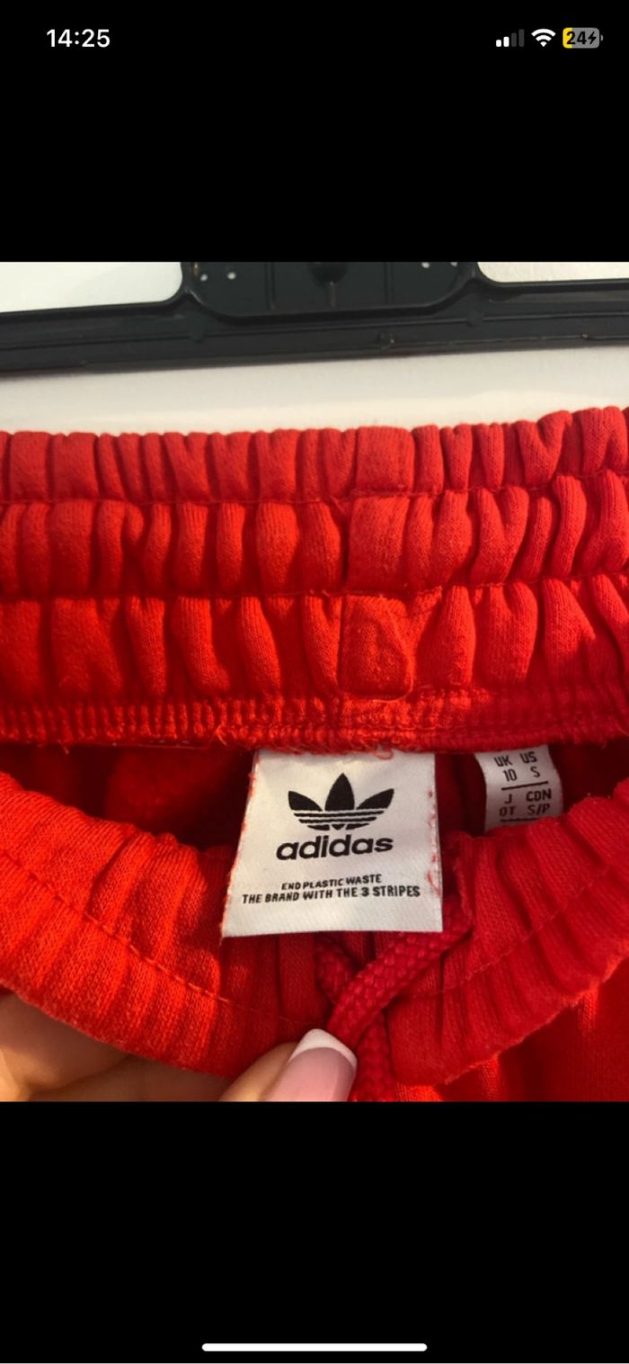 Jogging rouge Adidas - photo numéro 6