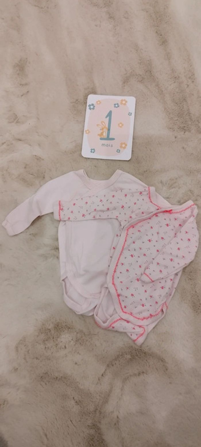 Lot 2 bodies Petit Bateau