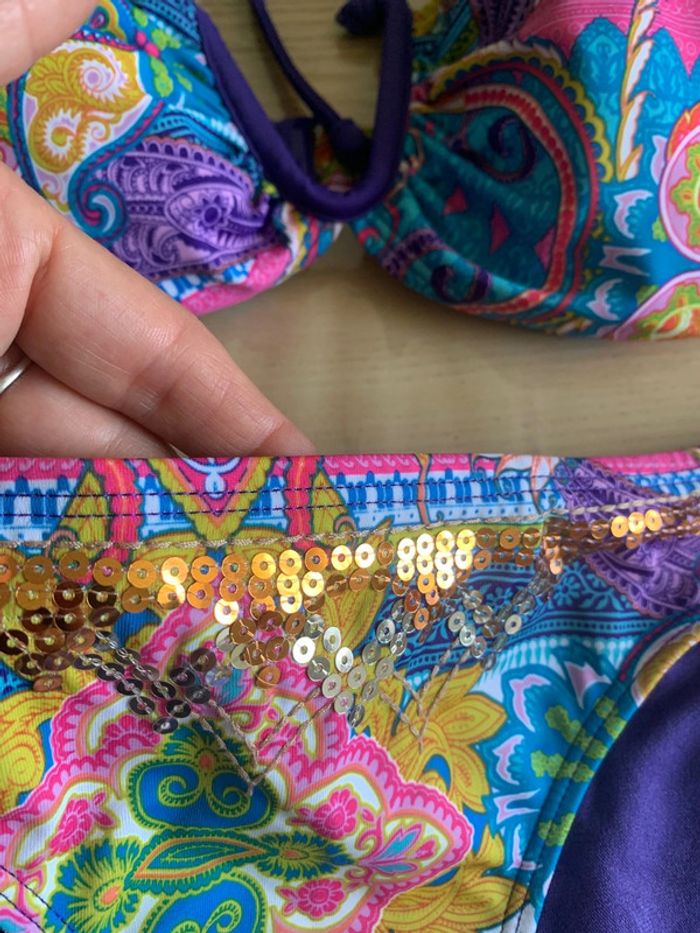 Maillot de bain 2 pièces Taille S/M | bikini - photo numéro 3