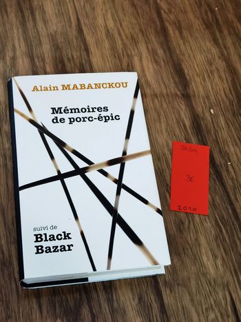 D4314 - livre "mémoires de porc-épic"