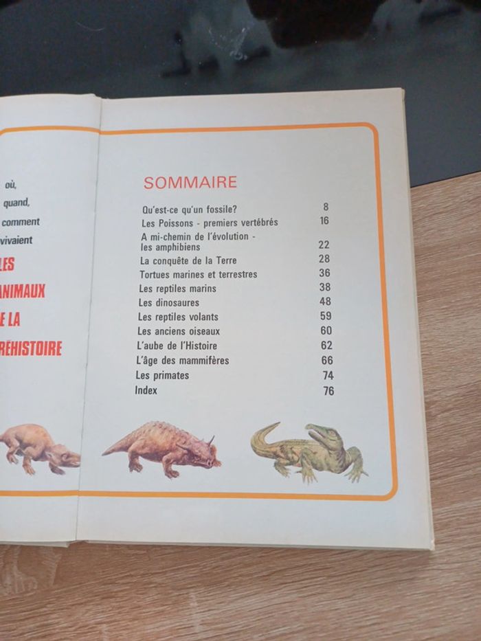 Livre les animaux de la préhistoire - photo numéro 3