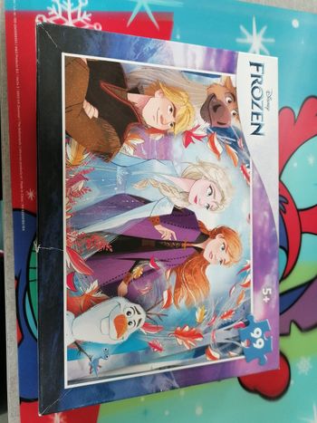 Puzzle reine des neiges complet