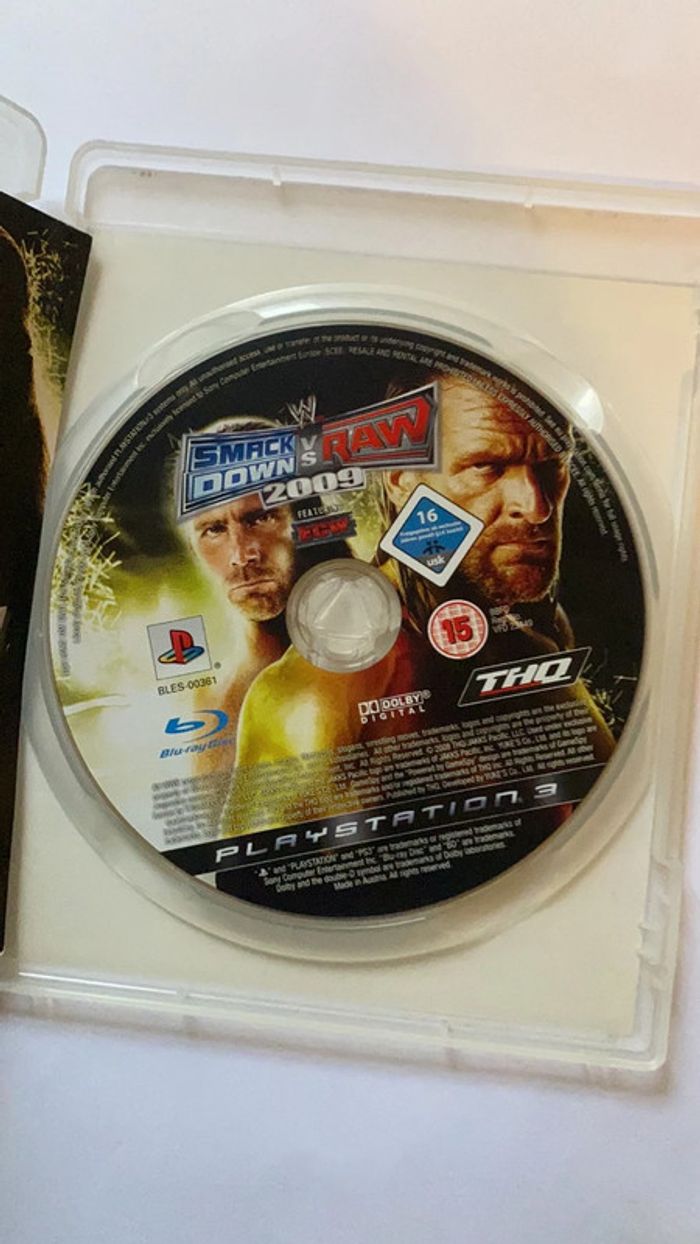 smack down vs raw 2009 ps3 - photo numéro 2