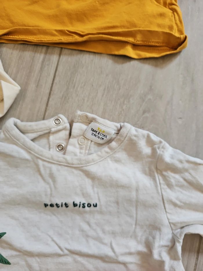 Lot  de 9 t-shirt 12 mois - photo numéro 8