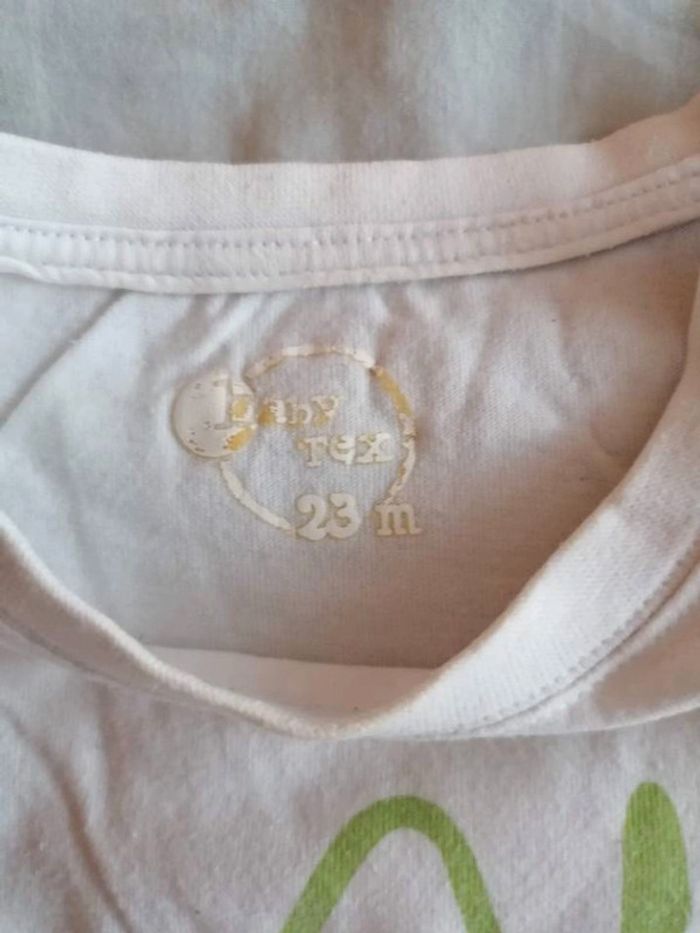T shirt manches courtes 23mois - photo numéro 2
