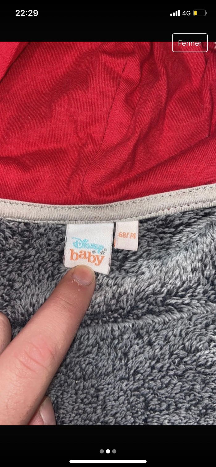 Veste Mickey - photo numéro 2