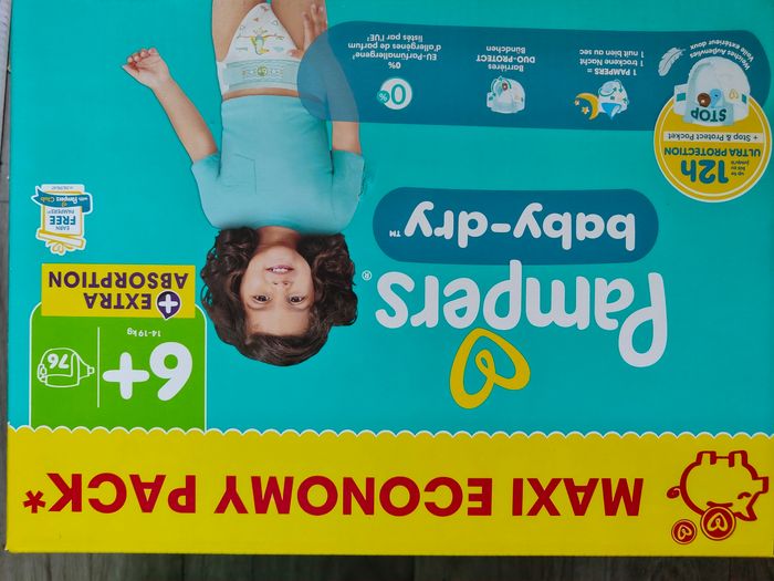 Couche pampers taille6 - photo numéro 2