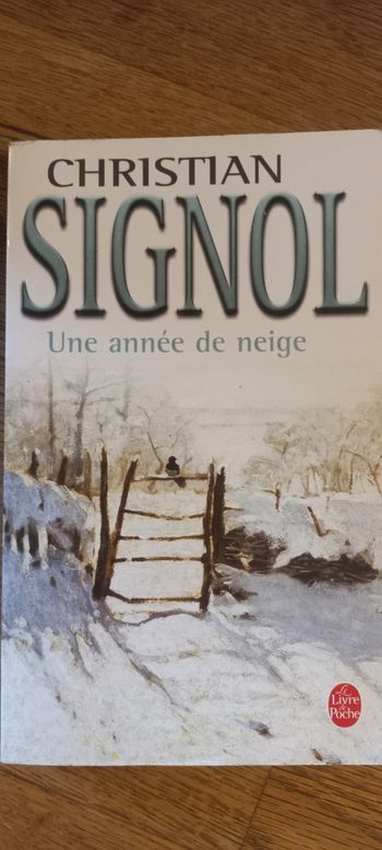 Livre une année de neige 