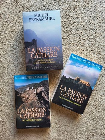 Coffret La Passion Cathare de Michel Peyramaure – 2 tomes