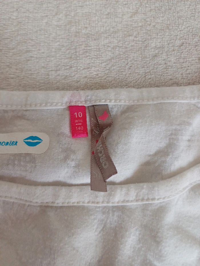 Croc top blanc 10 ans - photo numéro 2