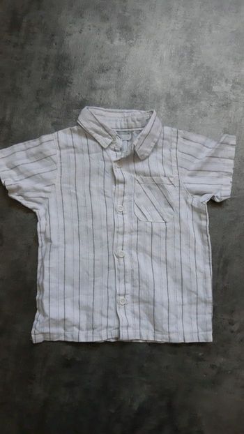 Chemise manche courte garçon