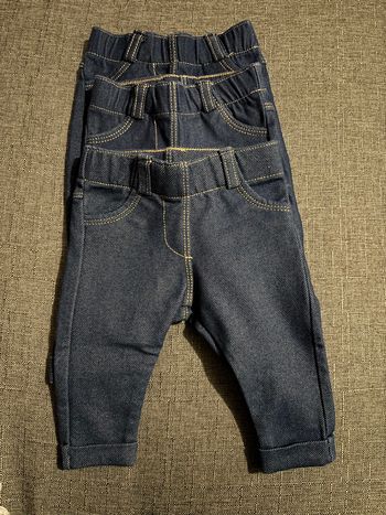 Lot de 3 jeggings bébé 