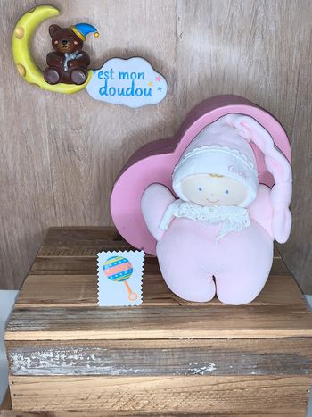 COR154 doudou hochet corolle