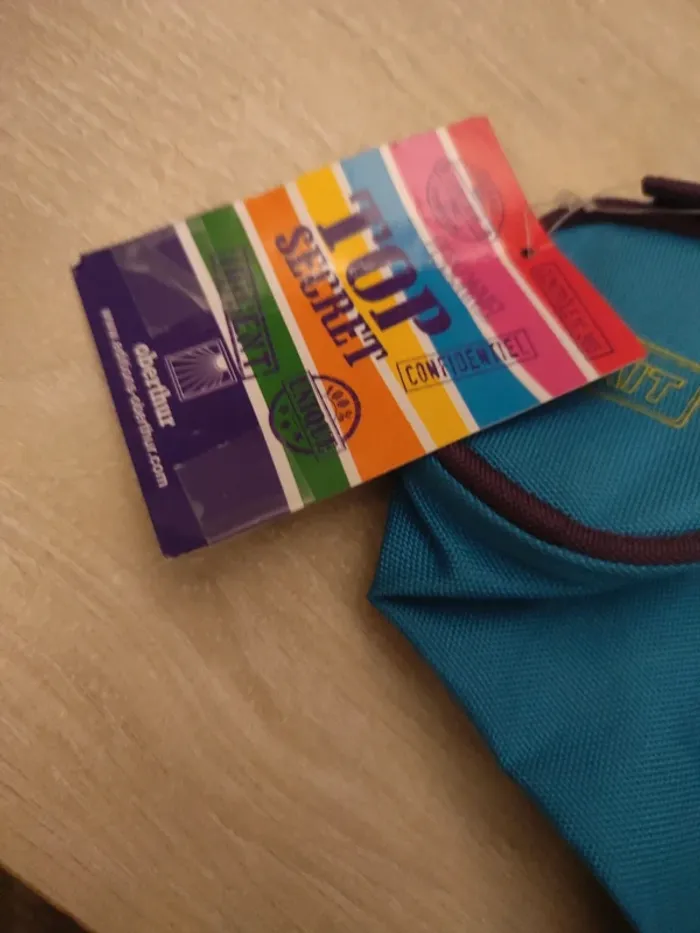 Trousse turquoise oberthur top secret - photo numéro 3