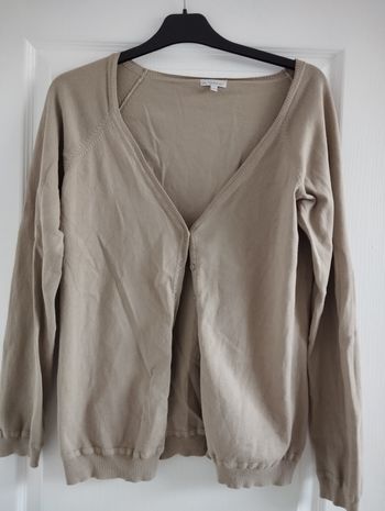 Gilet marron clair/kaki