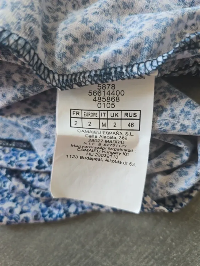 Haut camaïeu taille M - photo numéro 3
