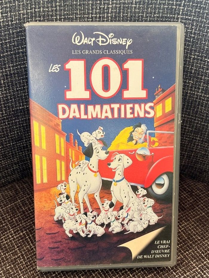 Cassette vidéo Les 101 Dalmatiens