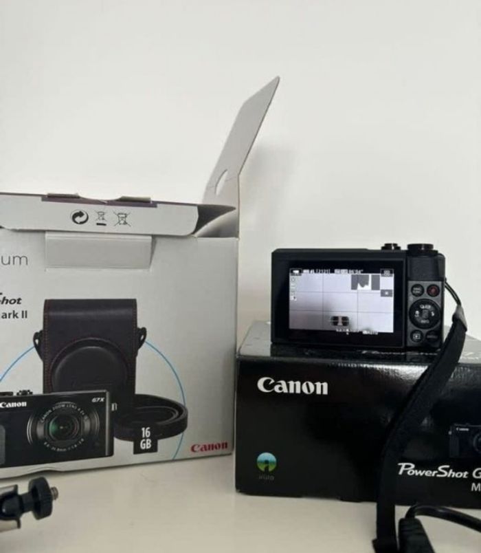 Canon PowerShot G7 X Mark II - Kit Premium Complet - photo numéro 7
