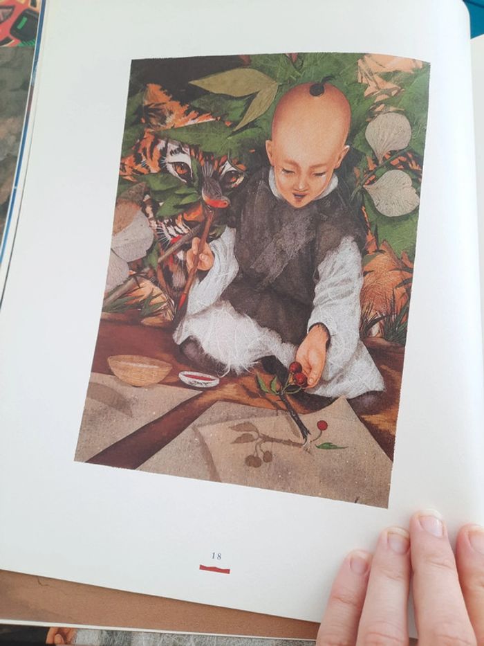 Superbe livre Zhao, l'enfant Peintre Anne Jonas - photo numéro 4