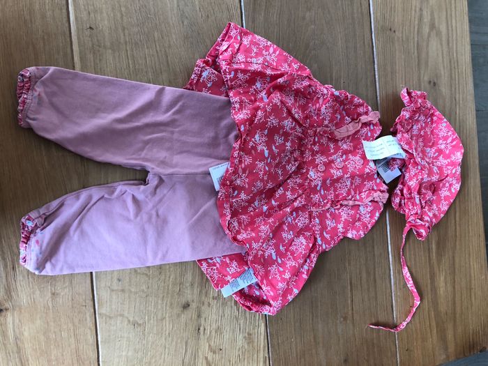 Ensemble sergent major été 6 mois fille