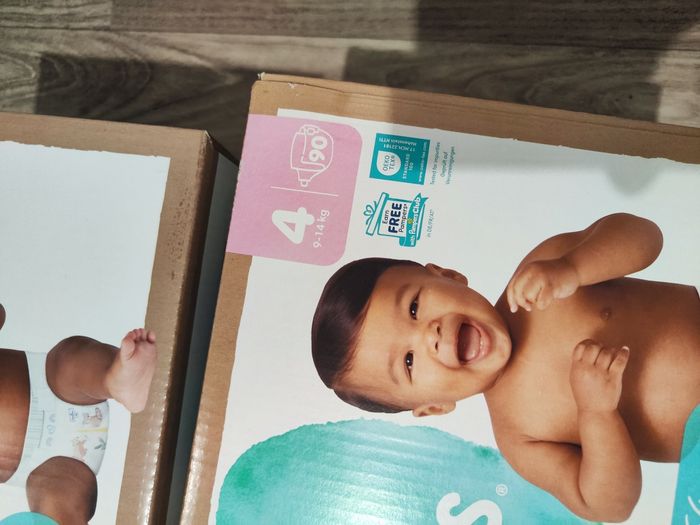 Couches Pampers harmonie taille 4 - photo numéro 3