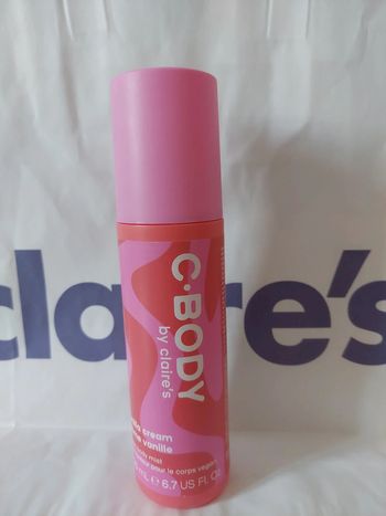 Brumisateur pour le corps c-Body crème vanille Neuf Claire's