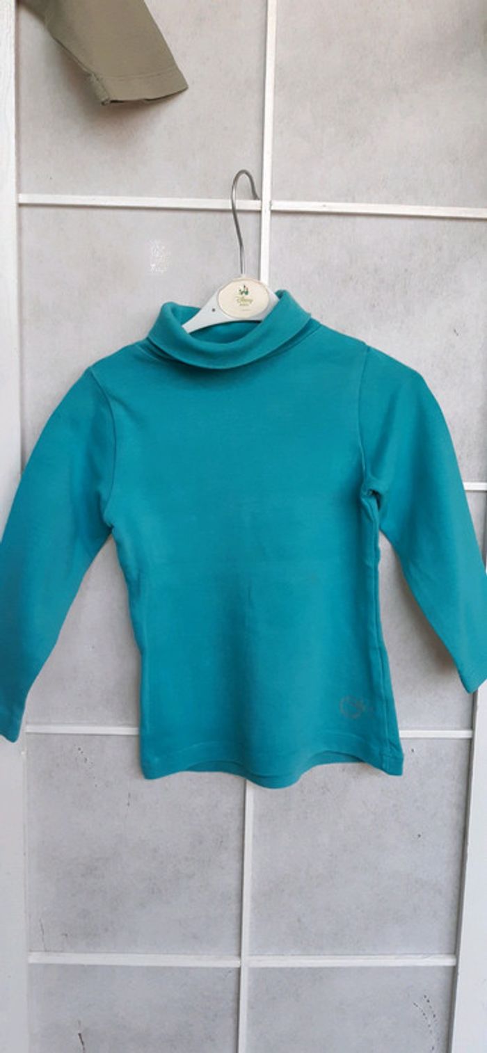 Sweat col roulé 2 ans 92cm