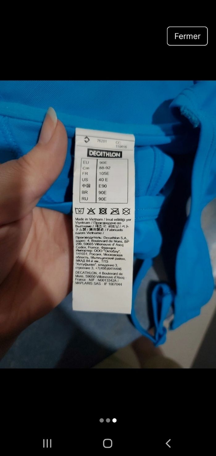 Haut de maillot de bain - photo numéro 3