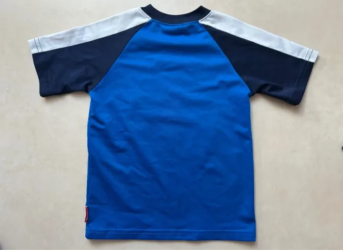 Tee shirt bleu Spiderman taille 5 ans - photo numéro 3