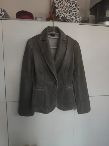 Mango Veste en velours M