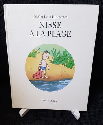 Nisse à la plage (cartonné) - Olof et Lena Landström - Ecole des loisirs
