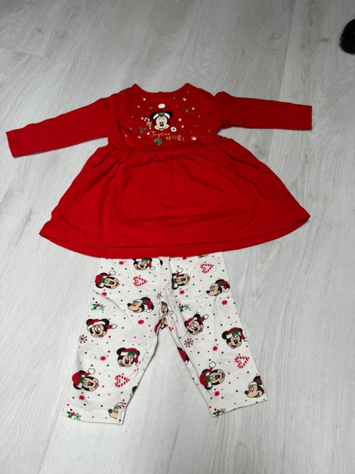 Ensemble Minie Noël 3 mois