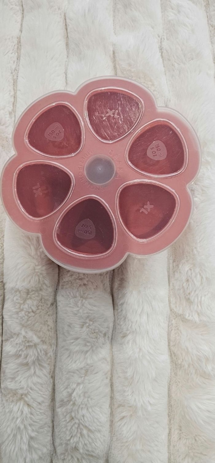 Lot de 3 fleurs 🌸 multiportions BEABA différents formats - photo numéro 6