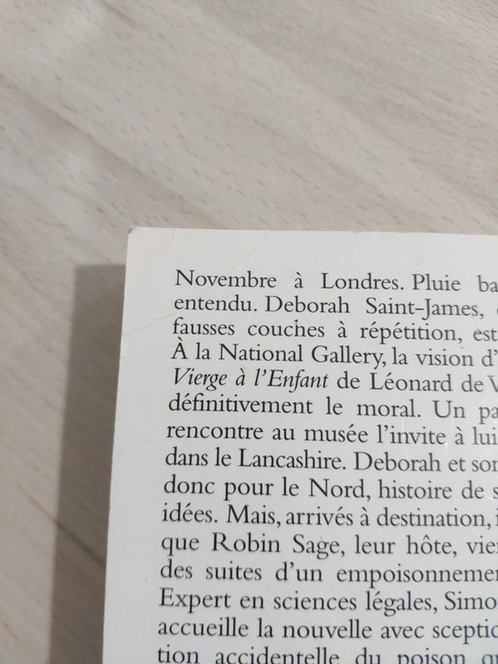 Livre poche Mal d'enfant policier George - photo numéro 8